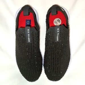 U.S. Polo Assn. Black Women's Sneakers